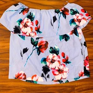 C&E floral top, Size XS